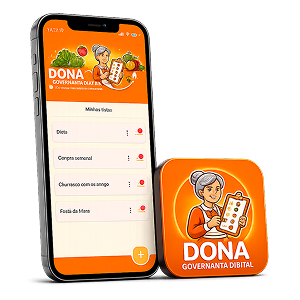 Mockup do App Dona Luiza